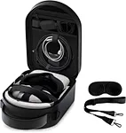 Preventing VR device's glasses from scratches, dirt and dust. This carrying case outer shell is covered by 900D oxford fabric, making waterproof and scratch proof in daily life. Protecting your VR headset from damage during carrying and storage.